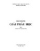 Bài giảng Giải phẫu học (Tập 2)