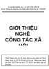 Tài liệu Công tác xã hội: Giới thiệu nghề công tác xã hội
