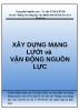 Tài liệu Công tác xã hội: Xây dựng mạng lưới và vận động nguồn lực