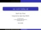 Bài giảng Xác suất thống kê: Các phân phối xác suất thông dụng - Nguyễn Ngọc Phụng