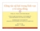 Bài giảng Công tác xã hội trong lĩnh vực y tế cộng đồng - TS. Paul Duong Tran