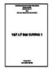Bài giảng Vật liệu đại cương 1