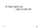 Bài giảng Luận lý Toán học (Mathematical Logic): Chương 2 (phần 3) - Nguyễn Thanh Sơn