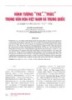 Hình tượng “tre”,“trúc” trong văn hóa Việt Nam và Trung Quốc