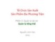 Bài giảng Tổ chức sản xuất sản phẩm đa phương tiện: Quản lý tổng thể