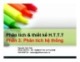 Bài giảng Phân tích và thiết kế hệ thống thông tin: Phần 3 - Nguyễn Anh Hào
