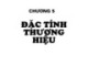 Bài giảng Quản trị thương hiệu - Chương 5: Định vị thương hiệu