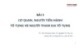 Bài giảng Luật Tố tụng dân sự: Bài 3 - TS. Trần Phương Thảo