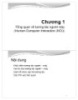 Bài giảng Tương tác người máy và giao diện đồ họa (Human-Computer Interaction and Graphical Interface) - Chương 1: Tổng quan về tương tác người máy (Human-Computer Interaction (HCI))