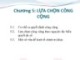 Bài giảng Kinh tế học công cộng: Chương 5 - PGS.TS. Phí Mạnh Hồng