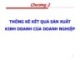 Bài giảng Thống kê doanh nghiệp: Chương 2 - Phan Thị Thu Hương