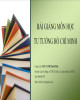 Bài giảng Tư tưởng Hồ Chí Minh: Chương 2 - ThS. Vũ Thị Thanh Tình