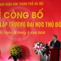 Thành lập trường Đại học Thủ đô Hà Nội