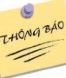 Thông báo về việc phục vụ ngoài giờ tại phòng Đọc Thư viện